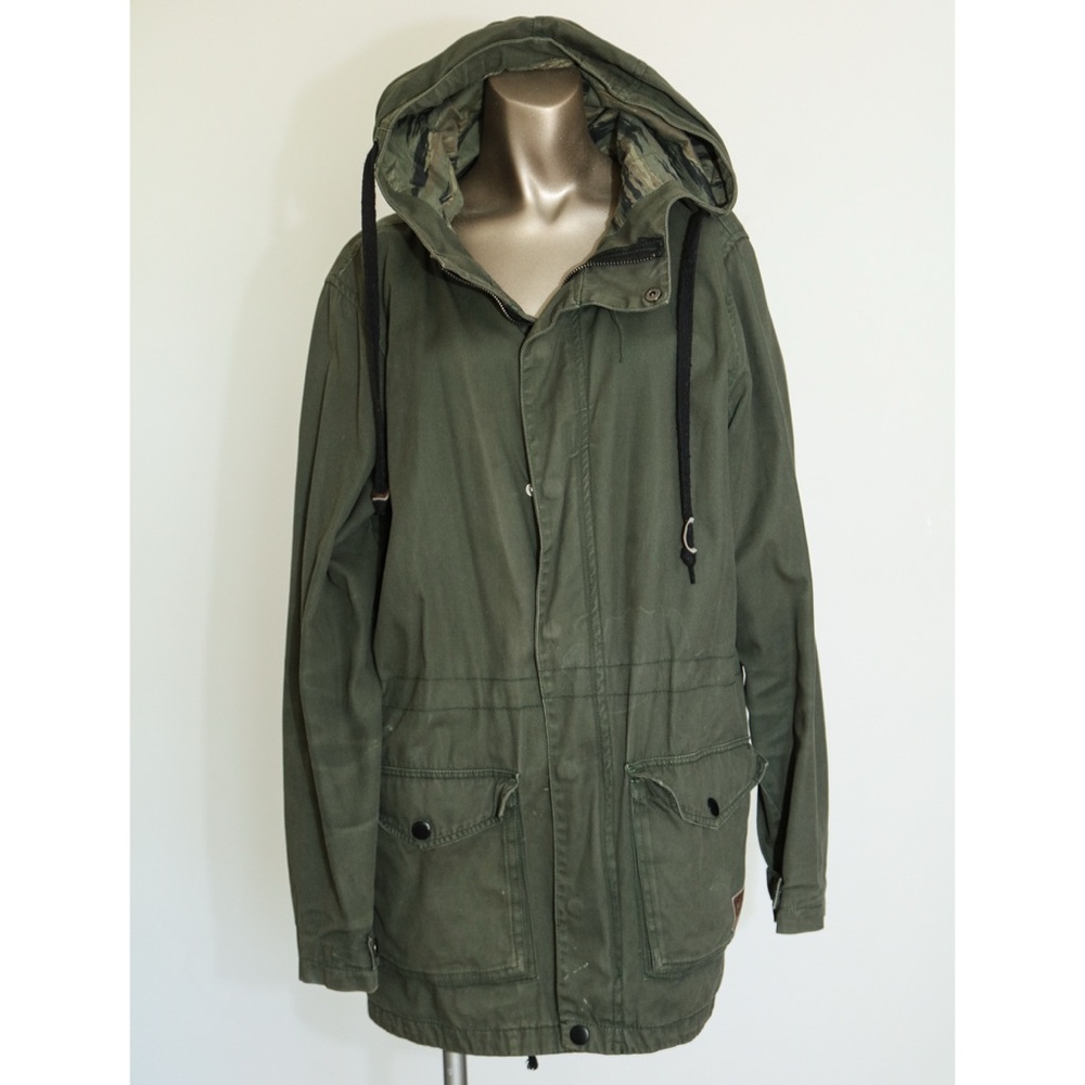 Zoo York men’s army jacket with hood M